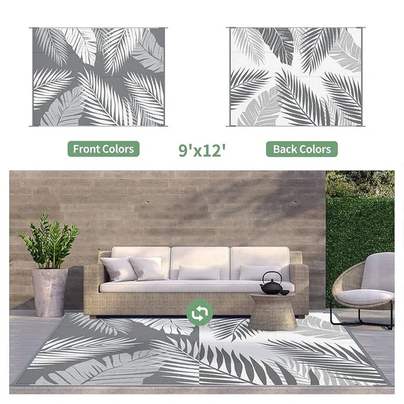 NEW Outdoor Rug - Picture 4 of 11